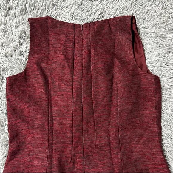 David Meister Sleeveless Square Neck Line Dress Size 4 - Picture 6 of 10